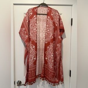 Kimono / rust bandana / one size